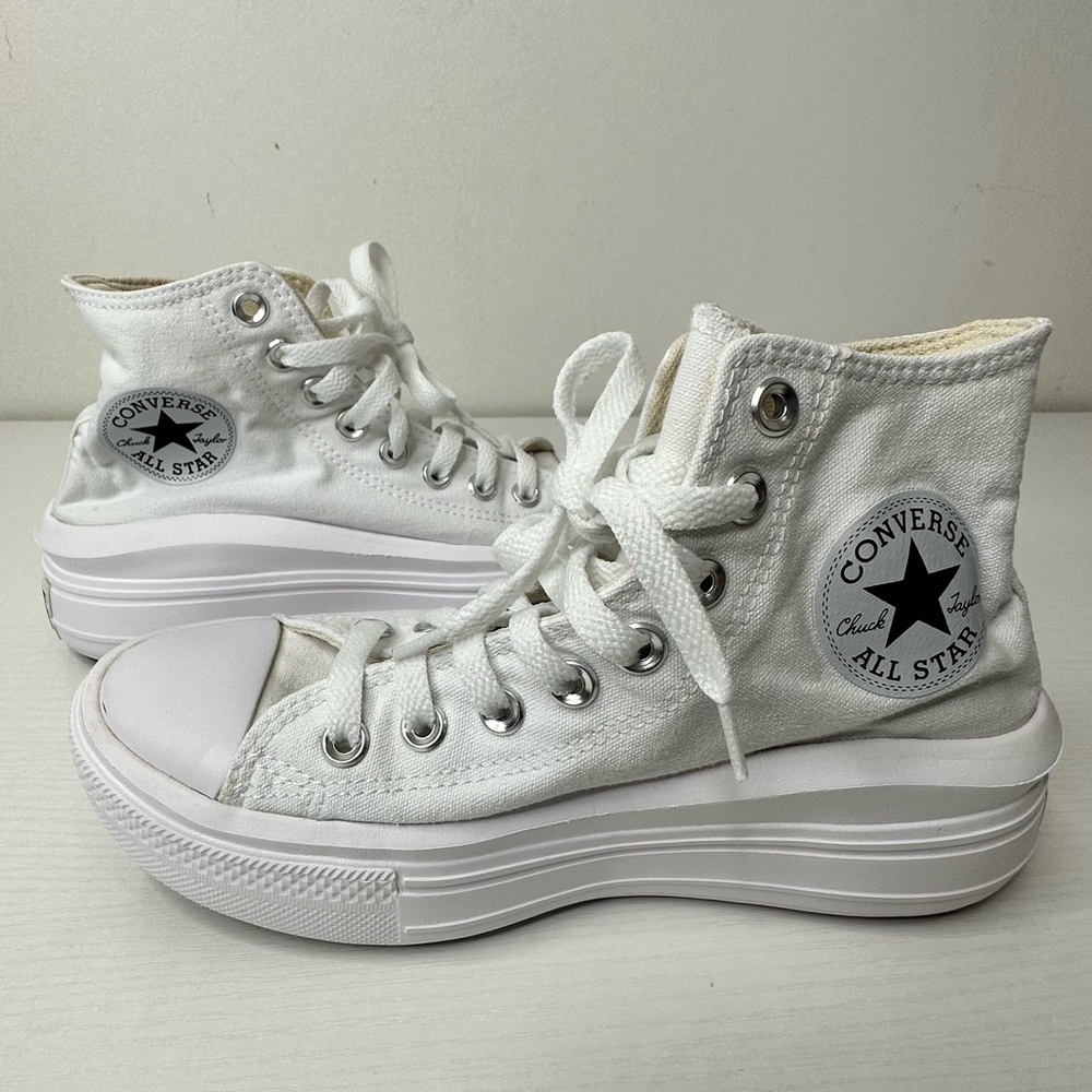 Converse Chuck Taylor All Start Platform High Tops Size 7